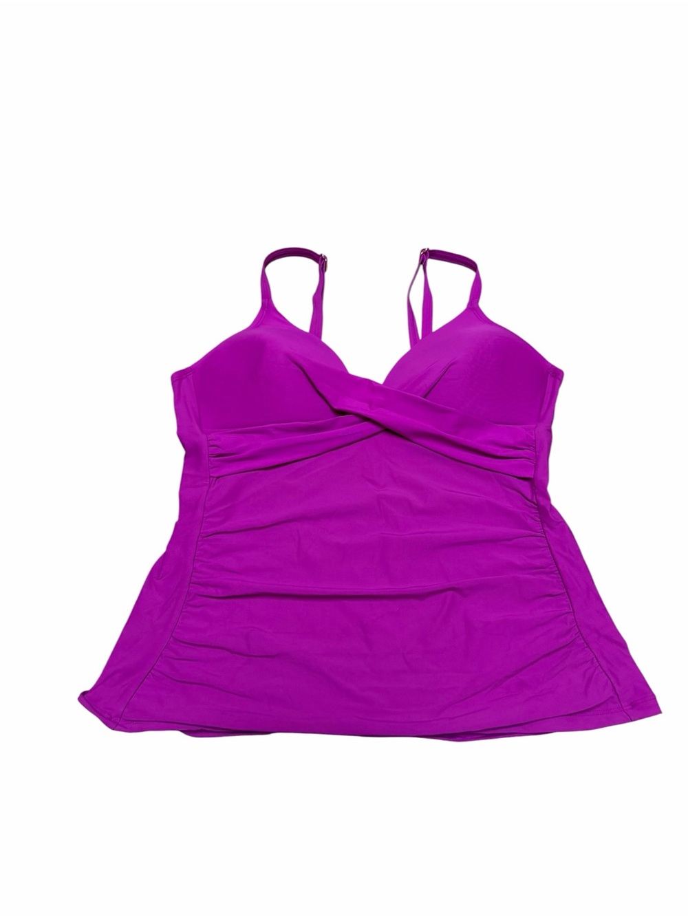 Apt. 9 Magenta Swim Tankini Top - Picture 2 of 9